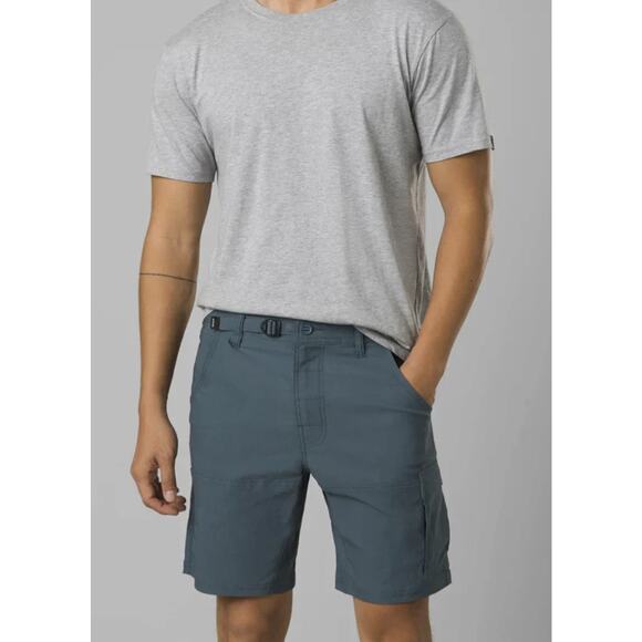 Prana Other - PrAna Men's Zion II Stretch 8" Cargo Shorts Outdoors Hiking UPF Blue Size 28
